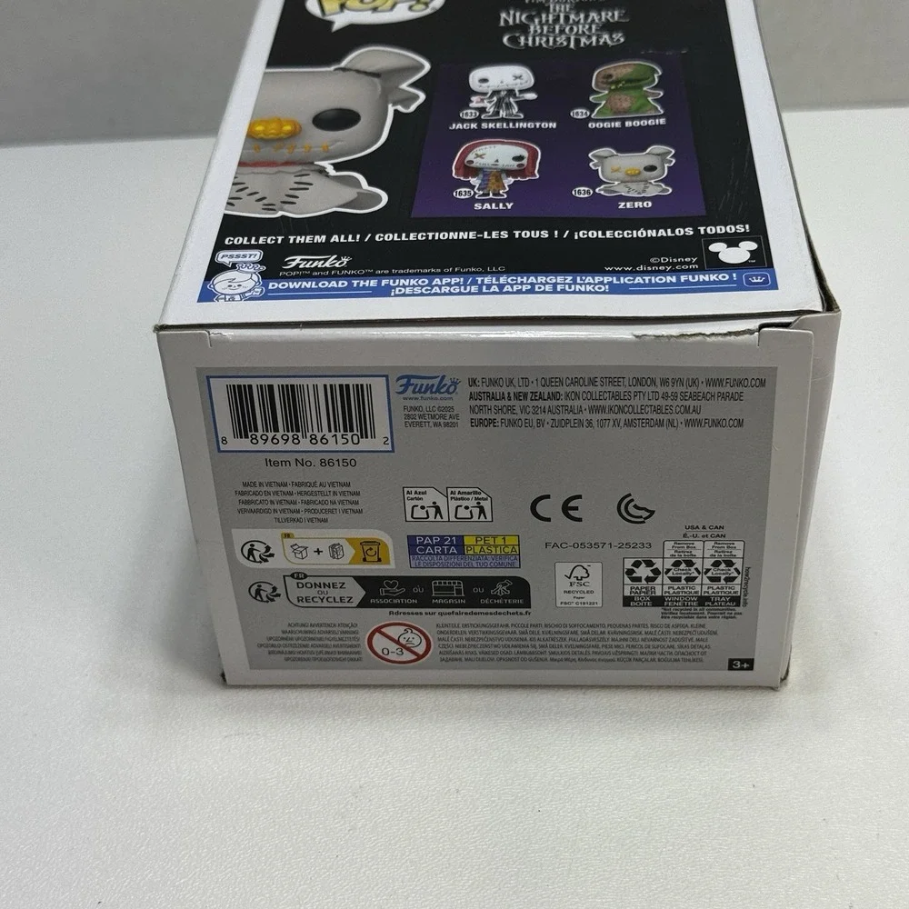 Funko POP! Disney: The Nightmare Before Christmas - Zero [New Toy] Vinyl Figur